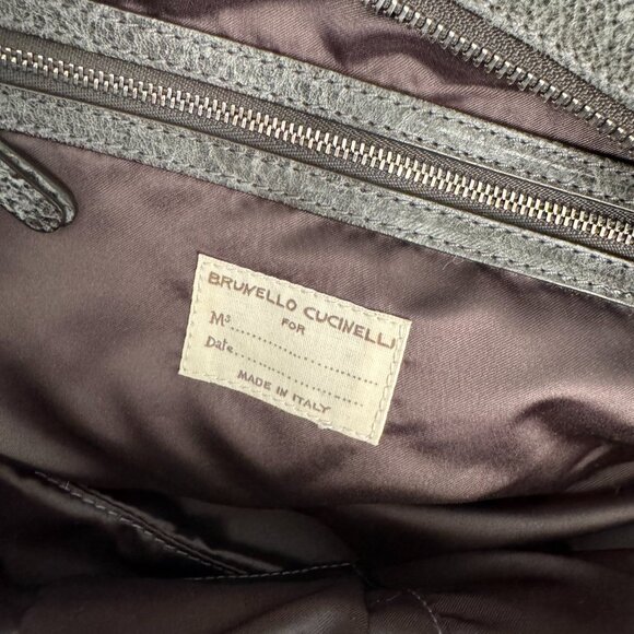 Leather Brunello Cucinelli purse - Picture 14 of 16